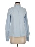 Mondetta Blue Long Sleeve Blouse Size S - photo 1