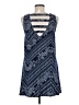 Nine Britton Chevron-herringbone Blue Casual Dress Size M - photo 2