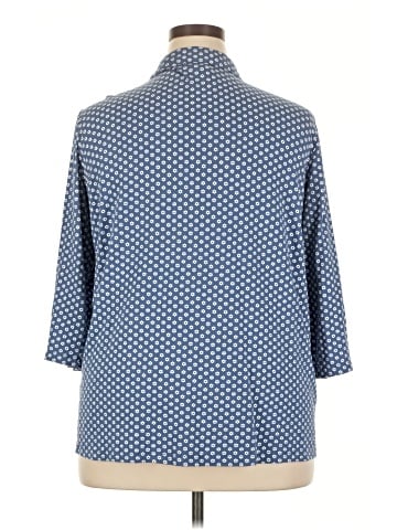 Hasting & Smith 3/4 Sleeve Button-Down Shirt (view 2)