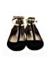 Cynthia Vincent Black Flats Size 6 1/2 - photo 2