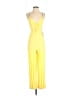 BA&SH 100% Viscose Solid Yellow Jumpsuit Size XS (0) - photo 1