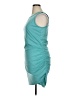 BTFBM Solid Teal Casual Dress Size XL - photo 5