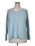 Alfani Blue Long Sleeve Blouse Size XL - photo 1