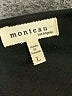 Monteau Black Casual Dress Size L - photo 7