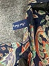 Assorted Brands 100% Polyester Paisley Blue 3/4 Sleeve Blouse Size M - photo 7
