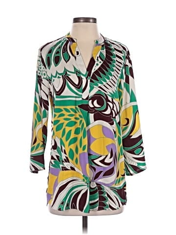 Cupcakes & Cashmere Long Sleeve Blouse (view 1)