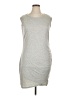 BTFBM Solid Gray Casual Dress Size XL - photo 1