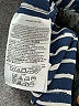 Banana Republic 100% Polyester Stripes Blue 3/4 Sleeve Blouse Size M - photo 8