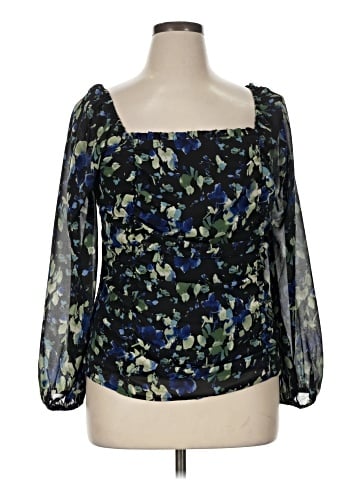 Lush 3/4 Sleeve Blouse (view 1)