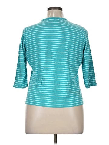Lauren by Ralph Lauren 3/4 Sleeve T-Shirt (view 2)
