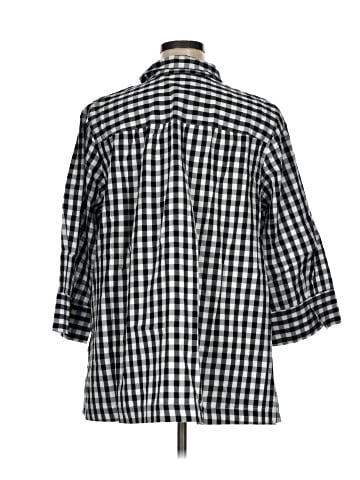 Joan Rivers 3/4 Sleeve Button-Down Shirt (view 2)