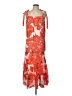 Rhode 100% Cotton Orange Cocktail Dress Size L - photo 1