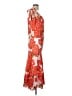 Rhode 100% Cotton Orange Cocktail Dress Size L - photo 4