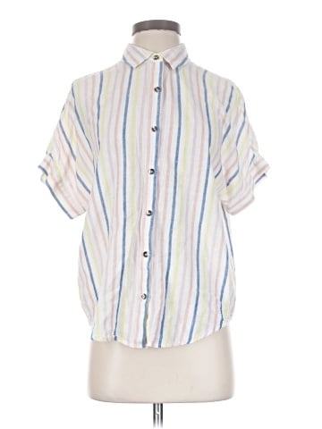 Splendid Short Sleeve Button-Down Shirt (view 1)