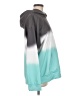 Unbranded Teal Gray Pullover Hoodie Size M - photo 4