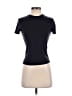 Theory Black Short Sleeve Turtleneck Size 00 - photo 1