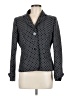 Ann Taylor Polka Dots Gray Blazer Size 8 - photo 1