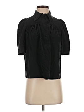 Marc Jacobs Short Sleeve Silk Top
