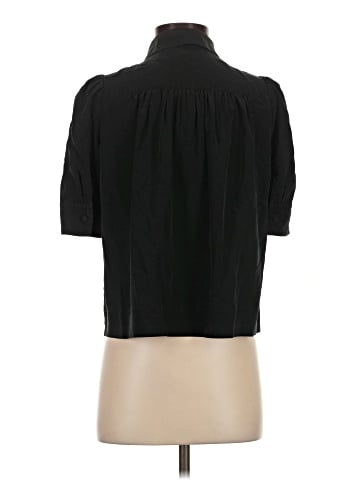 Marc Jacobs Short Sleeve Silk Top (view 2)