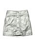 Justice Metallic Silver Skirt Size 10 - photo 1