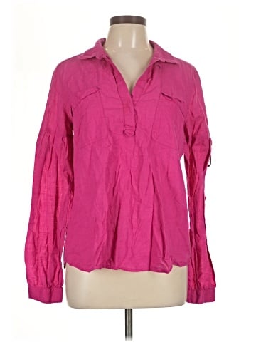 CALVIN KLEIN JEANS Long Sleeve Blouse (view 1)