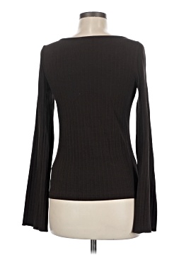 Madewell Ribbed Long-Sleeve Boatneck Top (view 2)