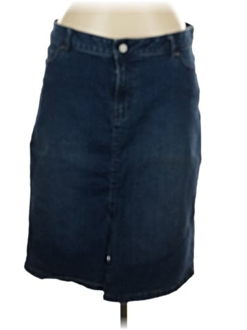 Route 66 Denim Skirt (view 1)