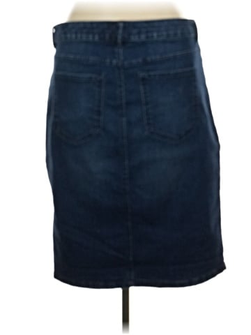 Route 66 Denim Skirt (view 2)