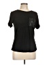 WD.NY Black Short Sleeve Top Size L - photo 1