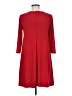 MSK Solid Red Casual Dress Size S - photo 2