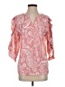 Unbranded Pink 3/4 Sleeve Blouse Size S - photo 1