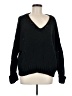 Pilcro by Anthropologie Solid Black Pullover Sweater Size M - photo 1