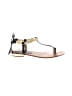 Isola Gold Sandals Size 8 1/2 - photo 1