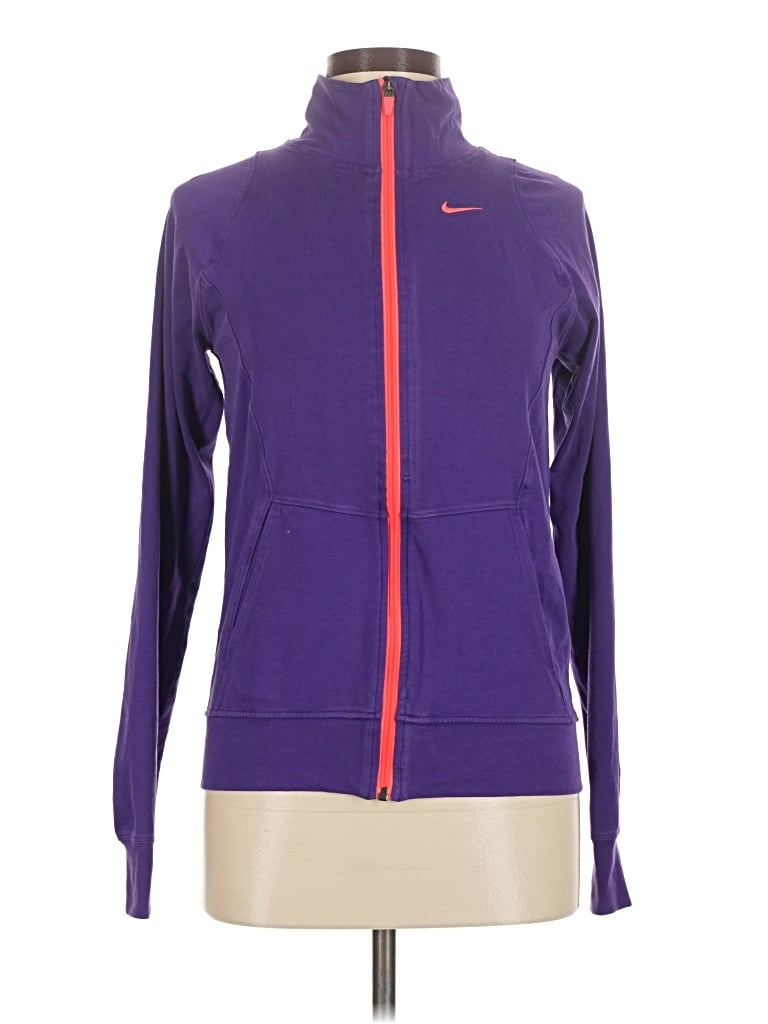 Pre-owned Nike Track Jacket In Purple