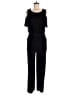 Roz & Ali Solid Black Jumpsuit Size 8 - photo 1