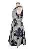 Elle Floral Gray Casual Dress Size 8 - photo 5