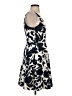 Aqua Print Blue Cocktail Dress Size S - photo 4