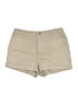 Old Navy 100% Cotton Solid Tan Khaki Shorts Size 12 - photo 1