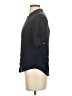 J.Crew 100% Silk Blue 3/4 Sleeve Silk Top Size XXS - photo 5