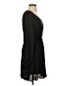 Everly 100% Polyester Solid Black Casual Dress Size XS - photo 4