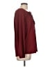 Daniel Rainn Burgundy Long Sleeve Blouse Size L - photo 4