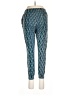 Lily White Print Blue Casual Pants Size L (estimated) - photo 2