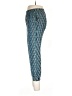 Lily White Print Blue Casual Pants Size L (estimated) - photo 5