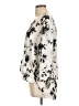 West Kei 100% Polyester Ivory 3/4 Sleeve Blouse Size L - photo 5