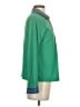Unbranded 100% Polyester Color Block Green Long Sleeve Blouse Size S - photo 4