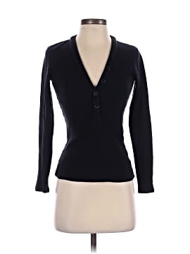 James Perse Long Sleeve Henley (view 1)