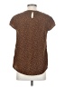Unbranded Brown Short Sleeve Blouse Size S - photo 2