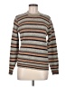 Robert Bruce Stripes Silver Pullover Sweater Size M - photo 1