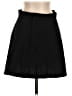 Zara Solid Black Casual Skirt Size S - photo 1