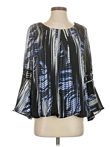 AB Studio 3/4 Sleeve Blouse (view 1)